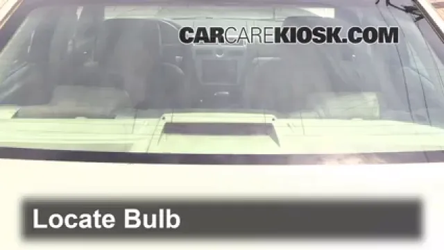 2006 Mercury Milan Premier 3.0L V6 Éclairage Feu de freinage central (remplacer l'ampoule)